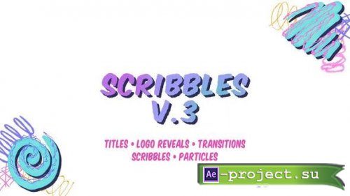 Videohive - Scribbles v3 - Hand Drawn Pack - 47252387 - Project for After Effects