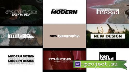 Videohive - Stylish Titles | After Effects - 47256955 - Project for After Effects