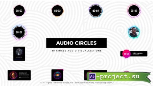 Videohive - Circle Audio Visualizations - 47232028 - Project for After Effects