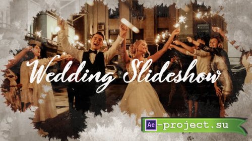 Videohive - Ink Wedding Slideshow - 46382387 - Project for After Effects