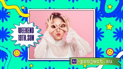 Videohive - Retro 90s Style Opener - 46462416 - Project for After Effects