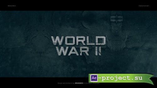 Videohive - World War Trailer - 46609798 - Project for After Effects