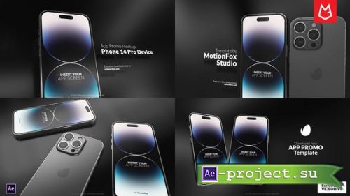Videohive - Smartphone Mockup | App Promo | i14 Pro Max - 47302815 - Project for After Effects