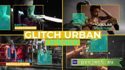 Videohive - Glitch Urban Opener - 45504179 - Project for After Effects