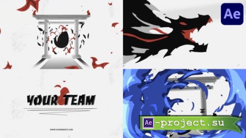 Videohive - Fire Dragon Logo for After Effects - 47365731 - Project for After Effects