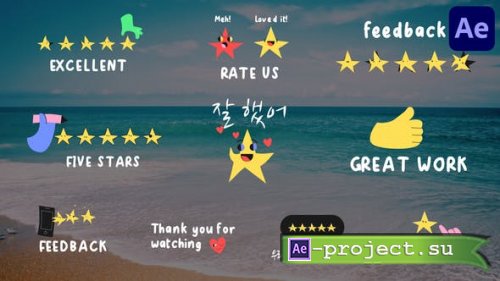 Videohive - Rate Titles | After Effects - 47365721 - Project for After Effects