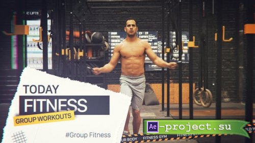 Videohive - Project of the youtube channel Training in the gym - 46985720 - Project for After Effects