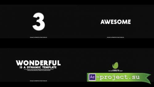 Videohive - Dynamic Typo Intro - 47382822 - Project for After Effects