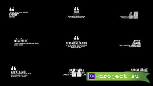 Videohive - New Quotes | After Effects - 47399200 - Project for After Effects
