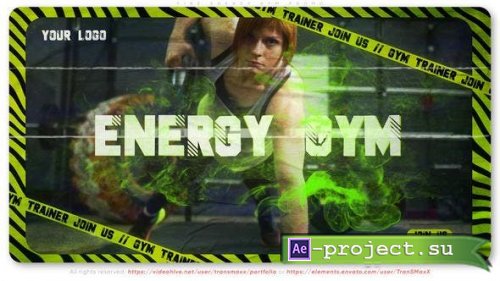 Videohive - Fire Energy Gym Promo - 47240361 - Project for After Effects