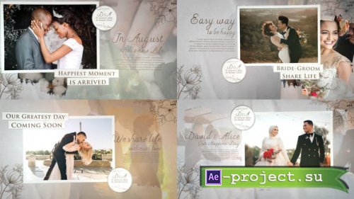 Videohive - Wedding Album Slideshow - 47401073 - Project for After Effects