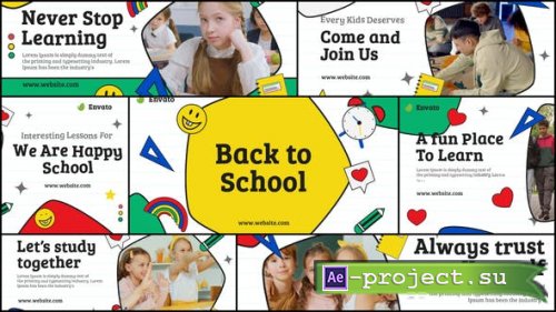 Videohive - Back to School | Kids Education Promo - 47408316 - Project for After Effects