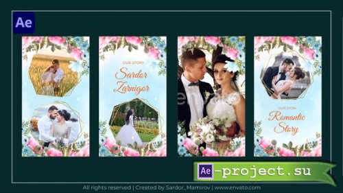 Videohive - Wedding Instagram Story - 47416024 - Project for After Effects