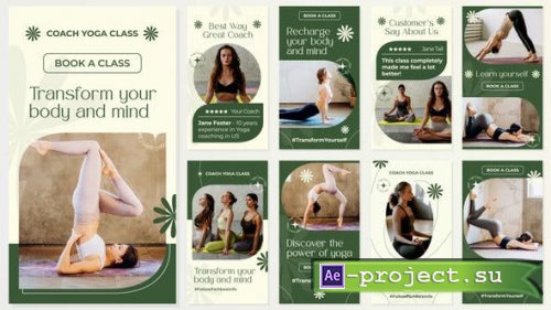 Videohive - Yoga Wellness Coach Instagram Story - 46545262 - Project for After Effects