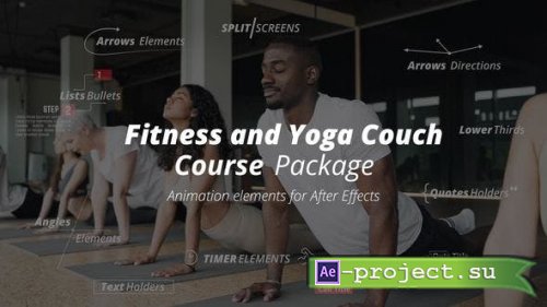 Videohive - Fitness Yoga Couch Course - 46150604 - Project for After Effects