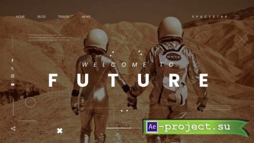 Videohive - Astro Space Title - 47406974 - Project for After Effects