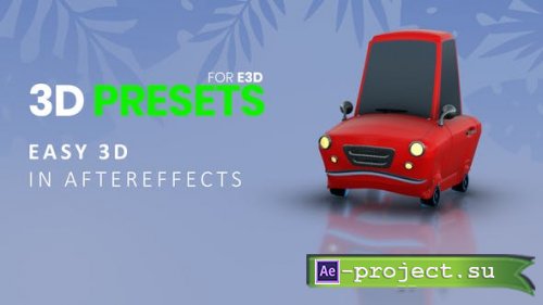 Videohive - 3D Motion Presets - 47395127 - Project for After Effects