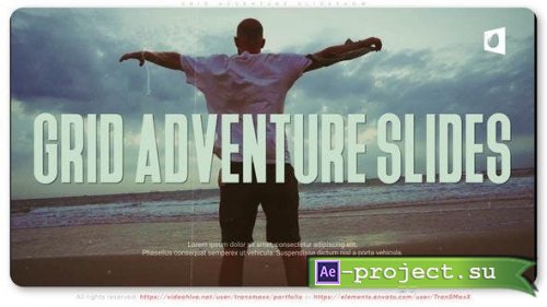 Videohive - Grid Adventure Slideshow - 47431374 - Project for After Effects