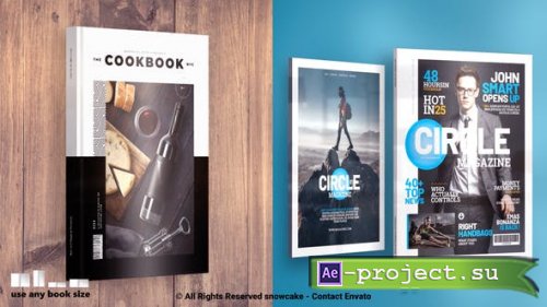 Videohive - Book and Magazine Promotion - 26992436 - Project for After Effects