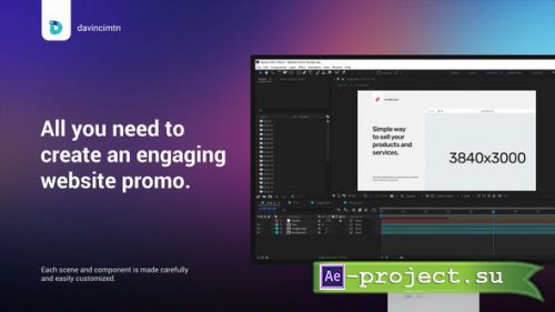 Videohive - Website Promo Builder - 30124459 - Project for After Effects