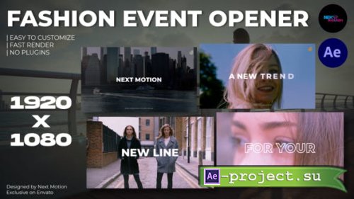 Videohive - Fashion Event Opener - 47437656 - Project for After Effects