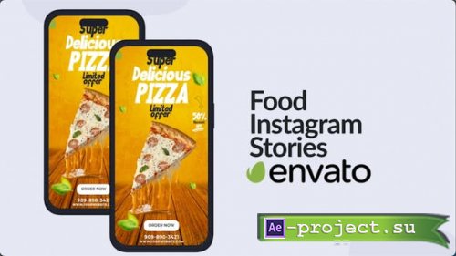 Videohive - Food Instagram Stories - 47439161 - Project for After Effects