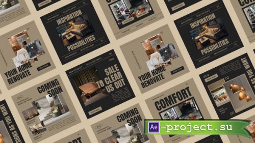 Videohive - Furni Interior Instagram Posts - 47449513 - Project for After Effects