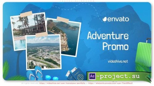 Videohive - Travel Slideshow - 47431438 - Project for After Effects