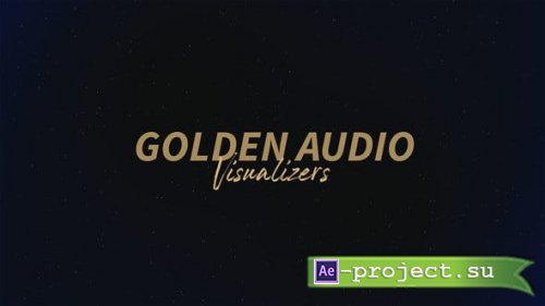 Videohive - Golden Audio Visualizers - 46554121 - Project for After Effects
