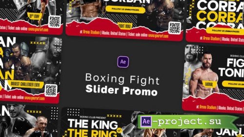 Videohive - Boxing Fight Slider Promo - 47456255 - Project for After Effects