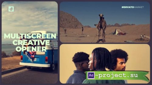 Videohive - Multiscreen Gallery Opener - 47465405 - Project for After Effects