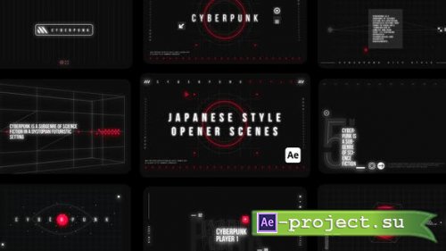 Videohive - Japanese Style Opener - 47471967 - Project for After Effects