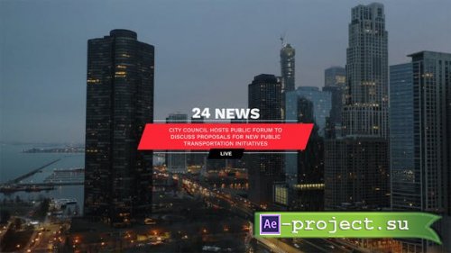 Videohive - News Lower Thirds - 47493760 - Project for After Effects