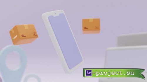 Videohive - Delivery App Logo - 47505302 - Project for After Effects