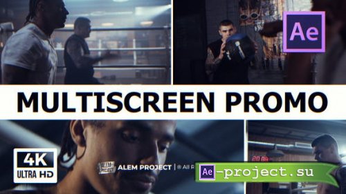 Videohive - Multiscreen Promo - Dynamic Intro - Split Screen Opener - 47502720 - Project for After Effects