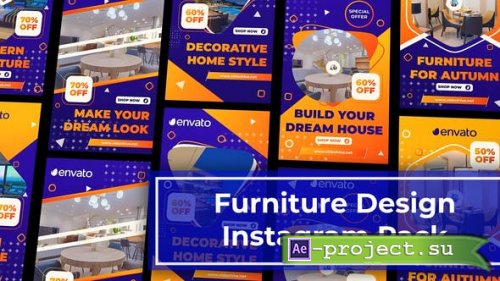 Videohive - Furniture Design Instagram Story Reel - 47517688 - Project for After Effects