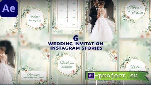 Videohive - Wedding Invitation Instagram Stories - 47523284 - Project for After Effects