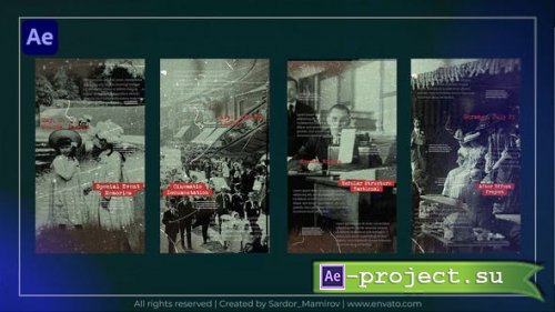 Videohive - Historical Instagram Story - 47529675 - Project for After Effects