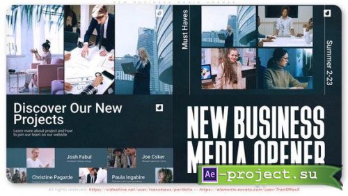 Videohive - New Business Media Opener - 47491743 - Project for After Effects