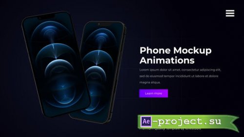 Videohive - Phone Mockup Bundle - 47523178 - Project for After Effects