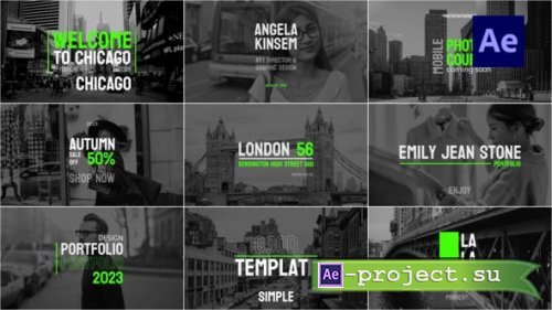 Videohive - Clean Big Titles - 47535115 - Project for After Effects