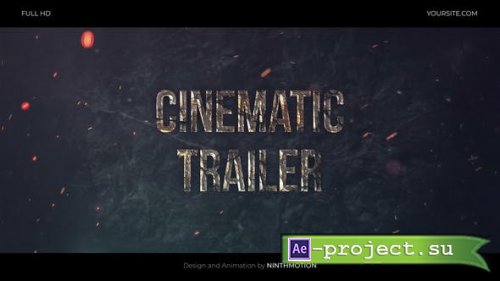Videohive - Thriller And Action Stone Trailer - 47499150 - Project for After Effects