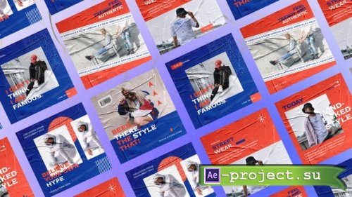 Videohive - Sassy Urban Typography Instagram Posts - 47548954 - Project for After Effects