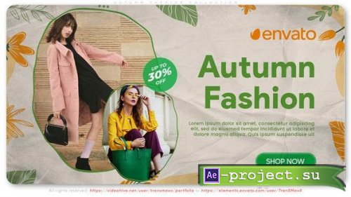 Videohive - Autumn Fashion Collection - 47534037 - Project for After Effects