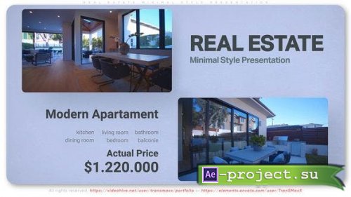 Videohive - Real Estate Minimal Style Presentation - 47539434 - Project for After Effects