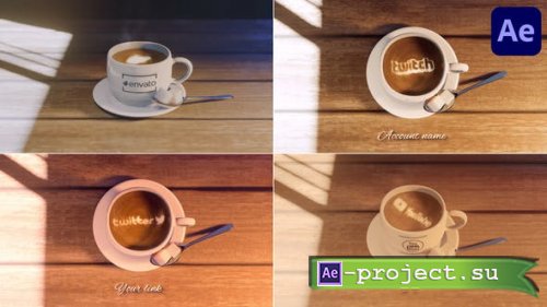 Videohive - Coffee Logo Reveal for After Effects - 47533392 - Project for After Effects