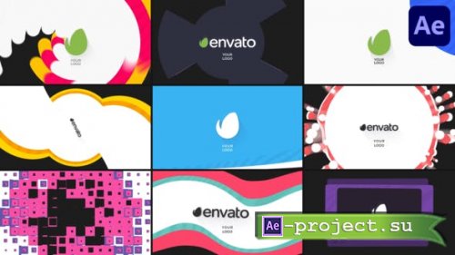 Videohive - Stylish Logo Transitions for After Effects - 47470994 - Project for After Effects