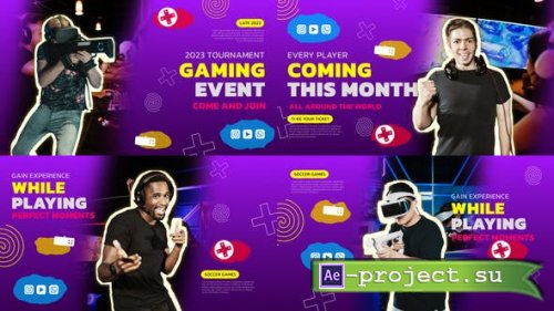 Videohive - Gaming Event Promo - 47541960 - Project for After Effects
