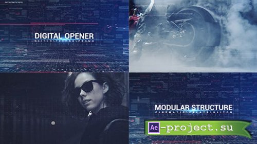 Videohive - Digital Glitch Opener - 20319517 - Project for After Effects