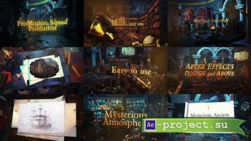 Videohive - Mysterious Ancient Cave Titles - 47564945 - Project for After Effects